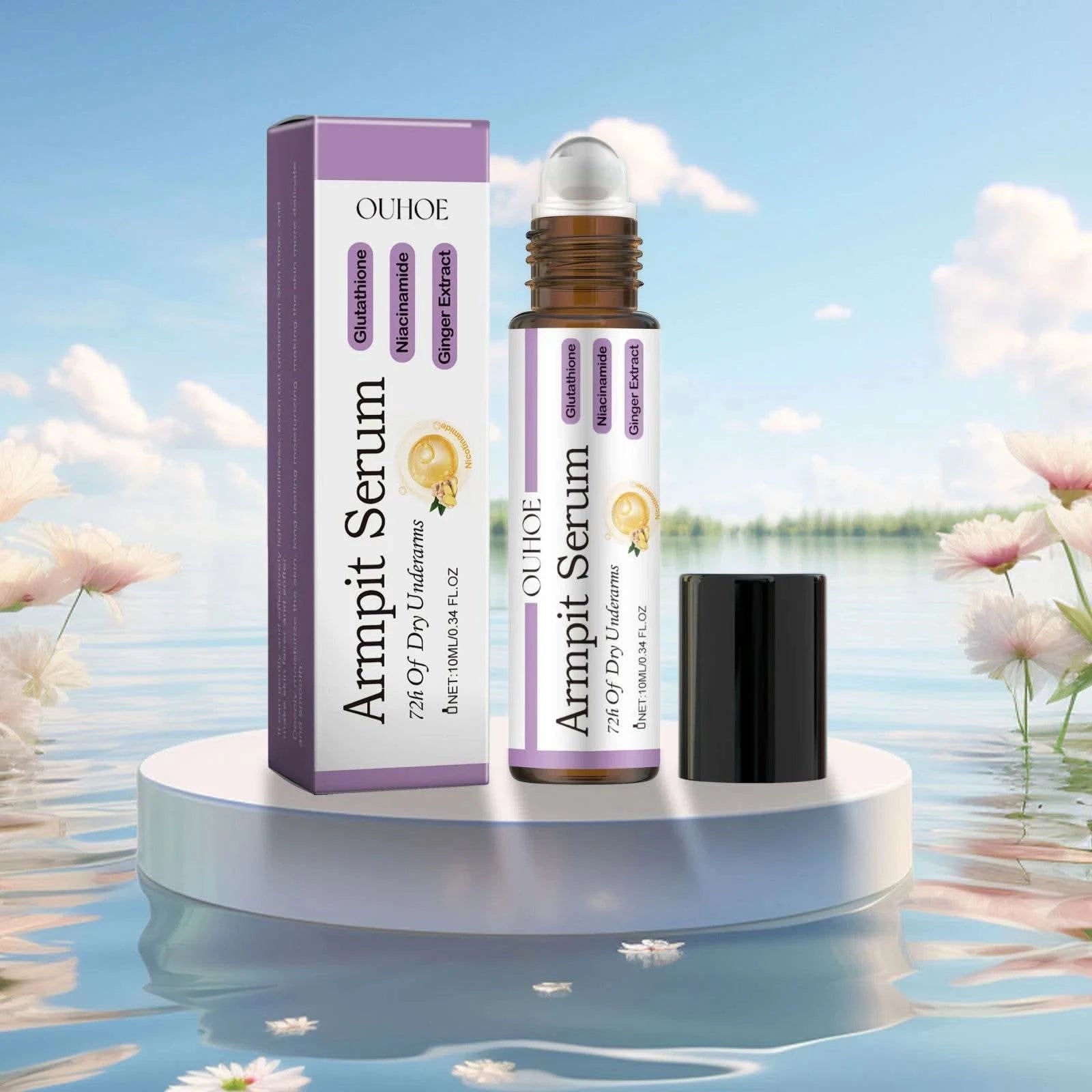Armpit Serum Deeply Moisturizes Soft Skin and Long-lasting Hydration Effectively Fade Dullness 72h Underarm Brighten Essence - M & M Global