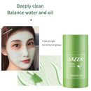 Face Clean Mask Green Tea Cleansing Stick Mask Shrink pores Deep Blackhead Remover facial Cleansing Moisturizing Mask 40g - M & M Global