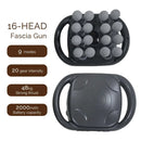 16 Massage Heads Massage Gun Wireless Fascia Gun High Frequency Vibration Back Waist Massager Massager Neck Shoulder Masajeador - M & M Global