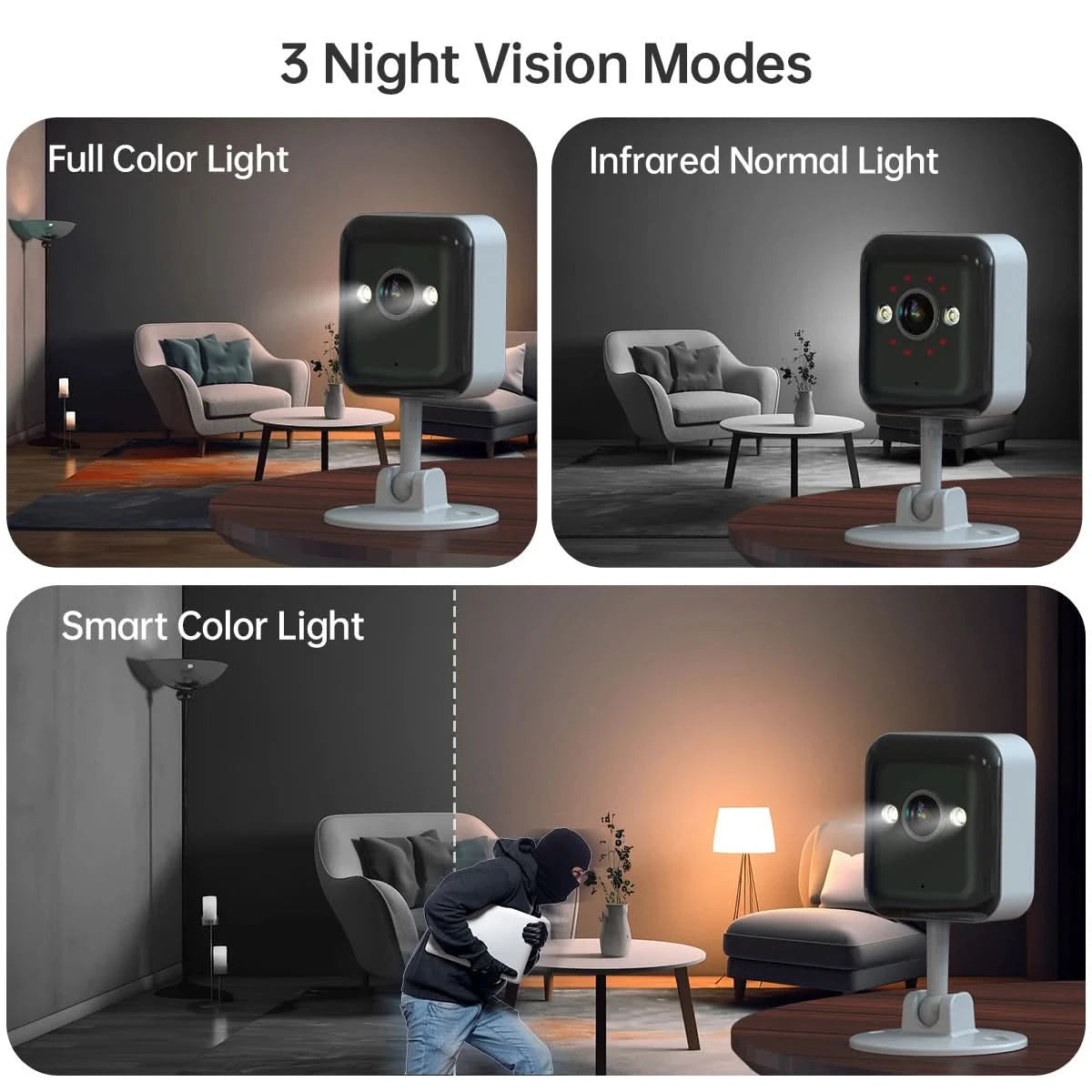 JOOAN 1080P WiFi Camera Smart Home Outdoor Wireless IP Surveillance Camera Security Baby Monitor CCTV Audio Video Surveillance - M & M Global