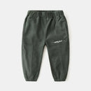 Wholesale New Children Boy Trousers Embroiedry Pockets Spliced Kids Boys Pants Casual Cotton Infant Babys Boys Bottoms 2-8Y Pant - M & M Global