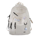 Fashion Big Student Backpack NEW Badge Rucksack Girls School Bag High Capacity Women Backpack Female Cute Leisure Travel Mochila - M & M Global