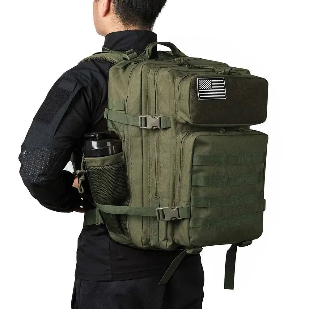 45L Tactical Backpack survival Hiking Backpacks Outdoor bags for women camping equipment back pack Witch Bottle Holder Rucksack - M & M Global