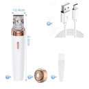 2-in-1 Electric Epilator & Shaver for Women, USB Charge Style Facial Hair Removal Precision Trimmer for Face, Legs, Bikini, Arms - M & M Global