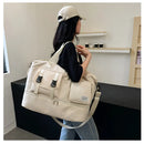 Sports Tote Gym Bag Travel Duffel Handbags for Women Shoulder Weekender Overnight Bag Dry Wet Yoga Workout Carryon Bags Pack