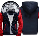 Men's Jacket Winter Camouflage Fleece Thicken Hooded Jackets Male Long Sleeve Coat Casual Zip Up Hoodies Streetwear Men's Coats