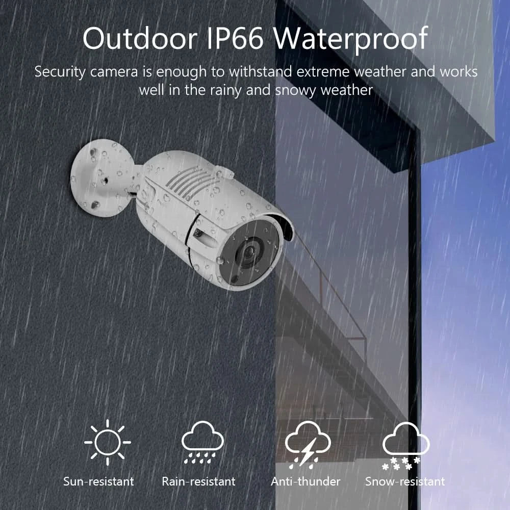 2MP Analog Security Camera 1080P Surveillance Camera with Night Vision,Indoor Outdoor Weatherproof for Home Video Surveillance