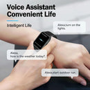 AI Voice Assistant Smart Watch for Men Women, 1.96'' HD Screen Activity Trackers with 100+Sports/ Sleep/ Heart Rate Monitor - M & M Global