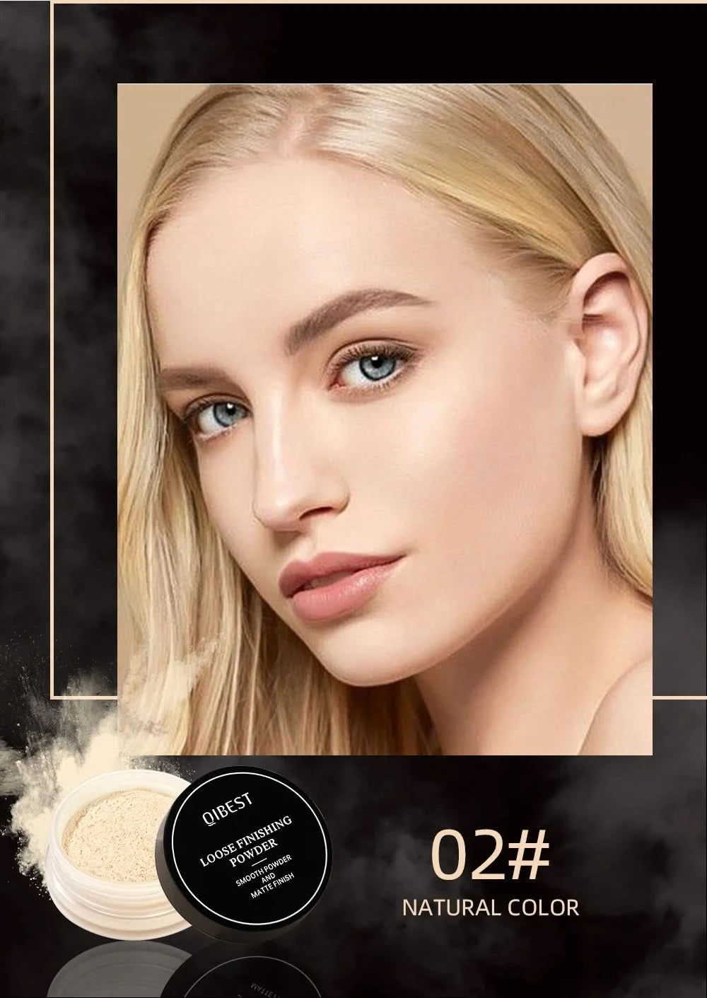 Face Loose Powder Translucent Matte Pink White Setting Powder Oil-Control Cosmetics Long-Lasting Waterproof Facial Makeup Powder - M & M Global