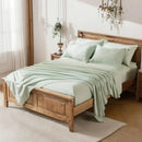 solid striped check Comforter set, soft microfiber, lightweight and breathable, easy to care for - bedding set for all seasons