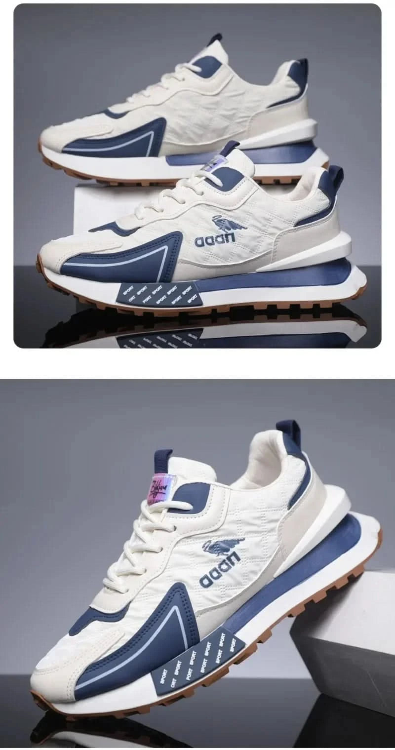 Men Sneakers Autumn Fashion Breathable Running Shoes Outdoor Jogging Sports Trainers Platform Non-slip - M & M Global