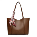 Genuine Brand Women Tote Bag High Quality Soft Leather Large Ladies Shoulder Crossbody Bag Luxury Female Shopping Handbag A Main - M & M Global