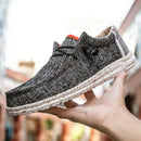 Men Canvas Shoes Lightweight Loafers Breathable Men Casual Shoes Male Vulcanized Shoe Driving Shoes Plus Size 48 Slip on Flats - M & M Global