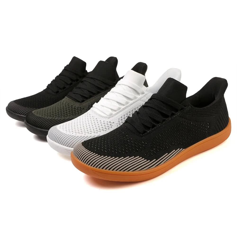 Minimalist Barefoot Shoes Hands Free Wide Toe Cross Trainer Casual Mesh Sneakers Lightweight Trekking Shoes for Hiking Climbing - M & M Global