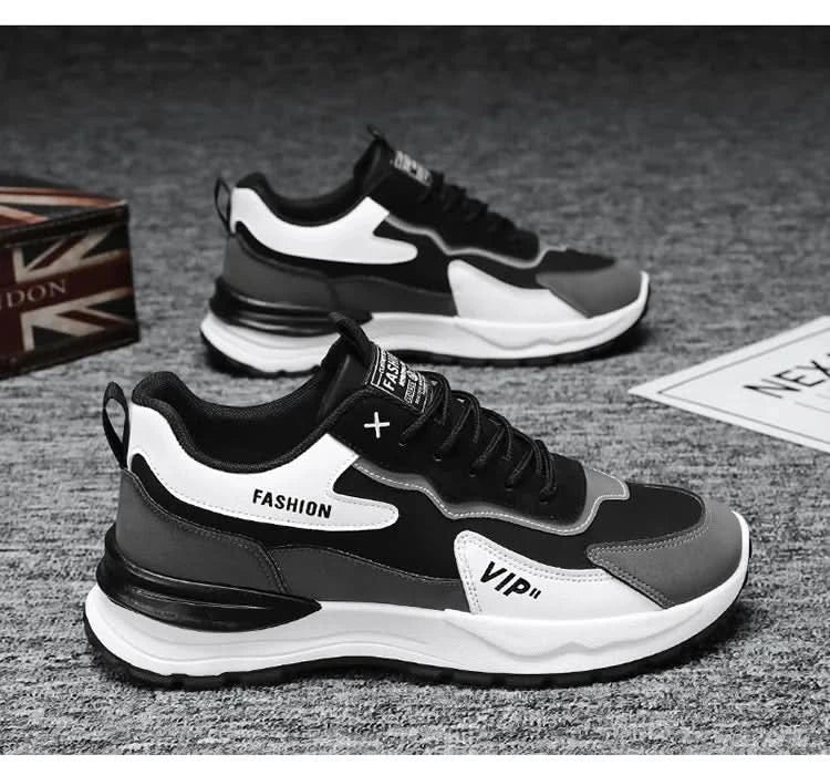 Summer men's new breathable Forrest Gump shoes men's sports shoes Korean version versatile thick sole casual running dad shoes - M & M Global