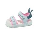 Children's Sandals 2-12 Years Old Cartoon Greenish Pink Soft Boys Girls Beach Shoes Casual Non-slip Kids Baby Sports Sandals - M & M Global