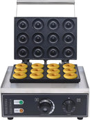 Commercial Donut Pancakes Maker Machine Non Stick Surface Double Sided Heating Two Knobs Versatility Control Temperature Time In - M & M Global