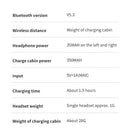 Sleep Wireless Earphone TWS Bluetooth 5.3 Headphones Hidden Earbuds IPX5 Waterproof Noise Reduction Sports Headset - M & M Global