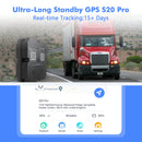 4G GPS Tracker With Long Standby Time - Real-Time Location Monitoring, Wide Application, Subscription Required