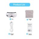 Smart Eye Massager Rechargeable Eye Mask For Dark Circles, Puffiness Dry Eyes Fatigue Relief Perfect For Sleep & Travel - M & M Global