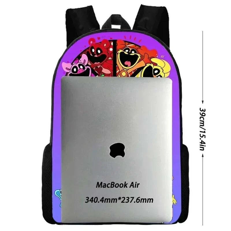 Child School Game R-RobloxS Backpack with Lunch Bags ,Pencil Bags ,School Bags for Boys Girls Best Gift - M & M Global