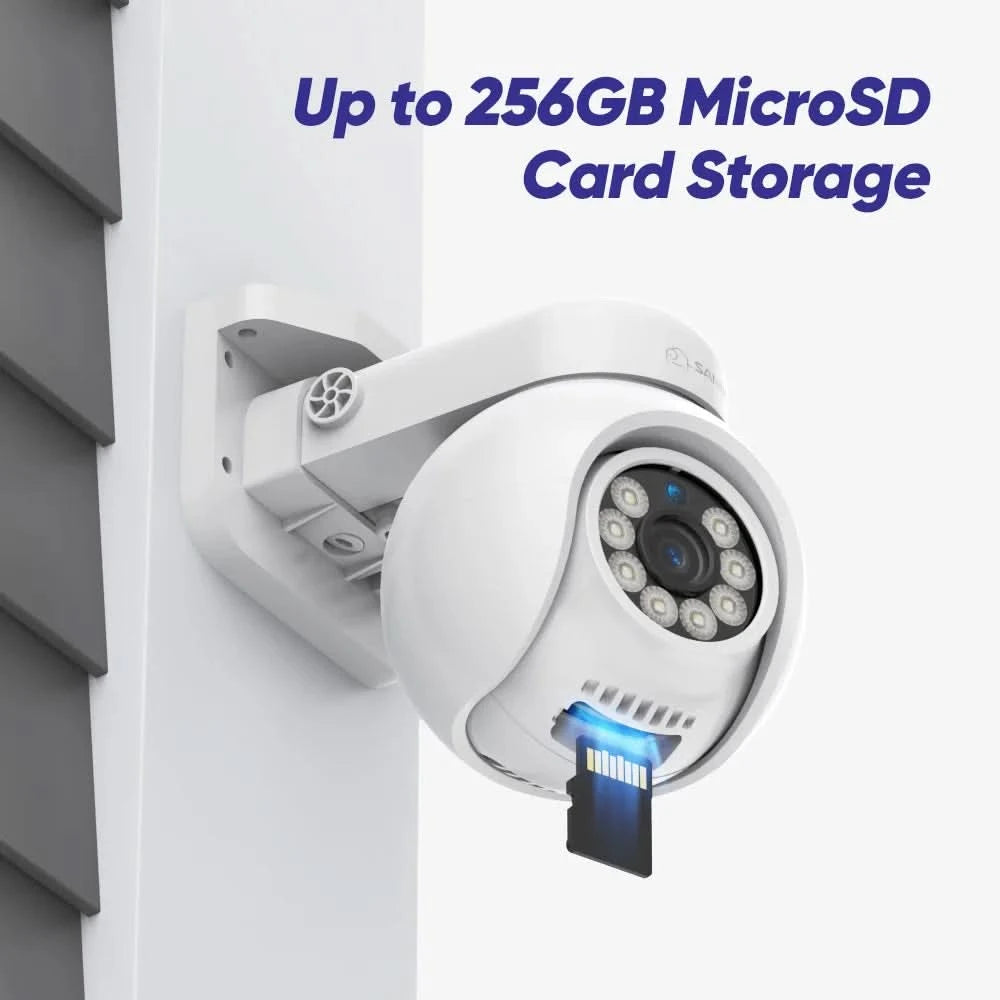 Sannce 4K POE Camera H.265 Human Detection Smart Tracking Full color Onvif 8MP IP Security Camera Protect For Video Surveillance