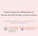 Women's 2-in-1 Dual-Head Electric Razor Painless Bikini Trimmer Wet/Dry Use Detachable Head for Ladies Pubic Hair Shaver