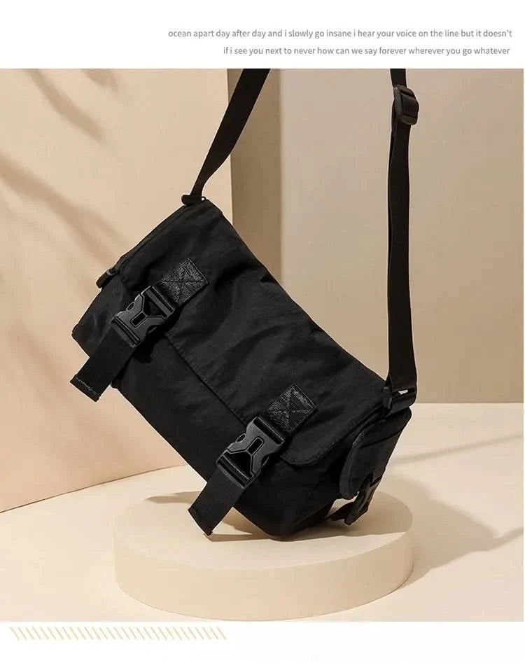 Waterproof Wear-resistant Trendy Shoulder Bag Fashionable Shoulder Messenger Bag For Men And Women Small Casual Crossbody Bag - M & M Global