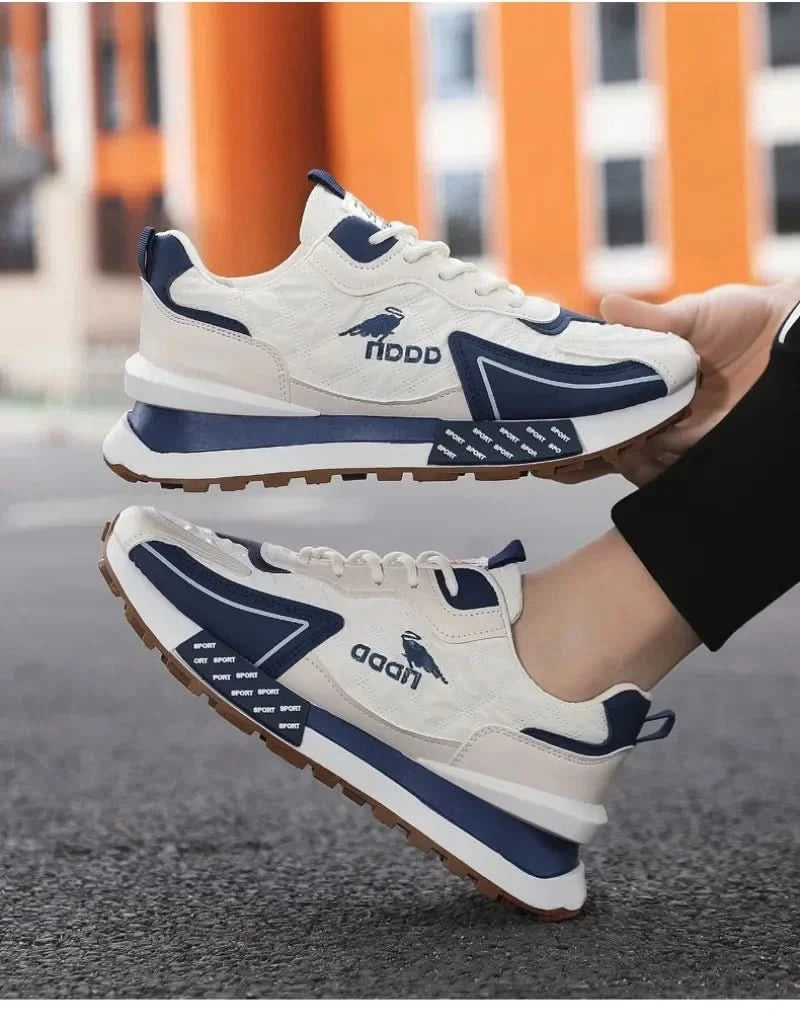 Men Sneakers Autumn Fashion Breathable Running Shoes Outdoor Jogging Sports Trainers Platform Non-slip - M & M Global