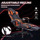 Gaming Chair, Computer Chair with Wheels, Adjustable Height Pu Leather Gamer Chair Office Desk Chair