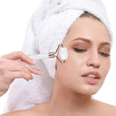 Natural Jade Roller Massager Eye Roller Face Massager Beauty Skin Care Massage Tool Mini Portable Body Eye Massager Face Roller - M & M Global