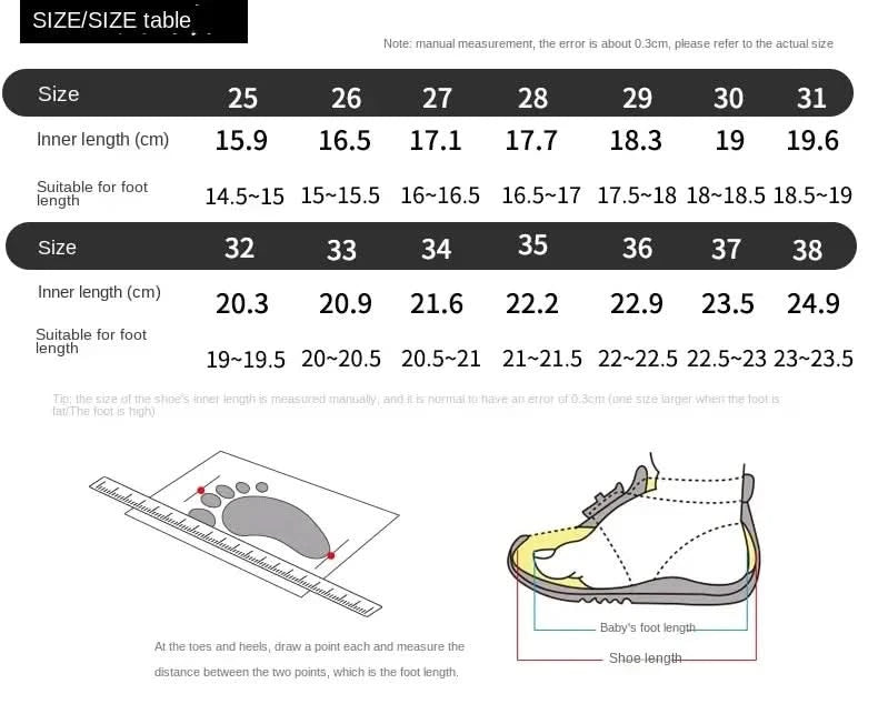 Swimming Beach Sneakers Children Diving Surfing Boating Wading Sports Shoes Kids Aqua Barefoot Water Shoes Quick-Dry Boys Girls - M & M Global