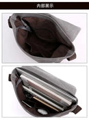 Men's multi-functional shoulder bag, leisure large capacity business travel bag, fashionable storage sling bag - M & M Global
