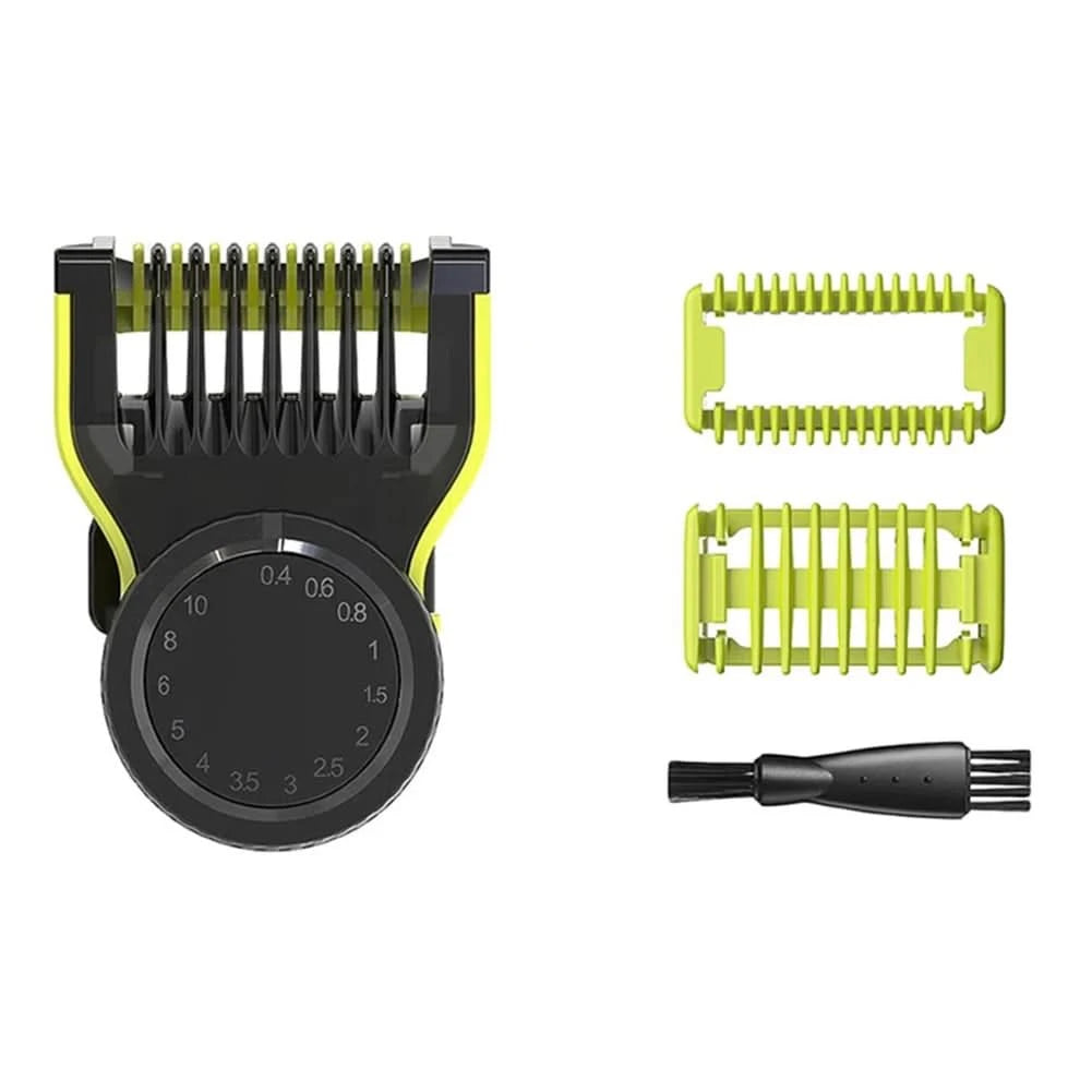 Trimmer Clipper Guide Comb 0.4 To10 MM Shaver Cutter Head Accessories QP2520 QP2530 QP2630 QP2620 14-length Adjustable Kit - M & M Global