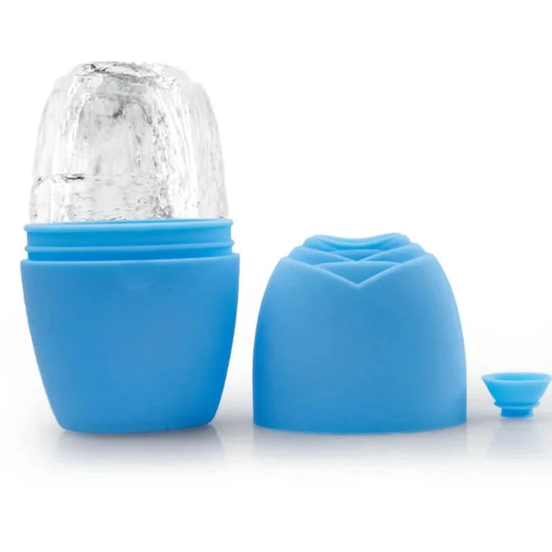 Skin Care Face Lifting Contouring Tool Silicone Ice Cube Trays Ice Globe Ice Balls Face Massager Facial Roller Reduce Acne - M & M Global