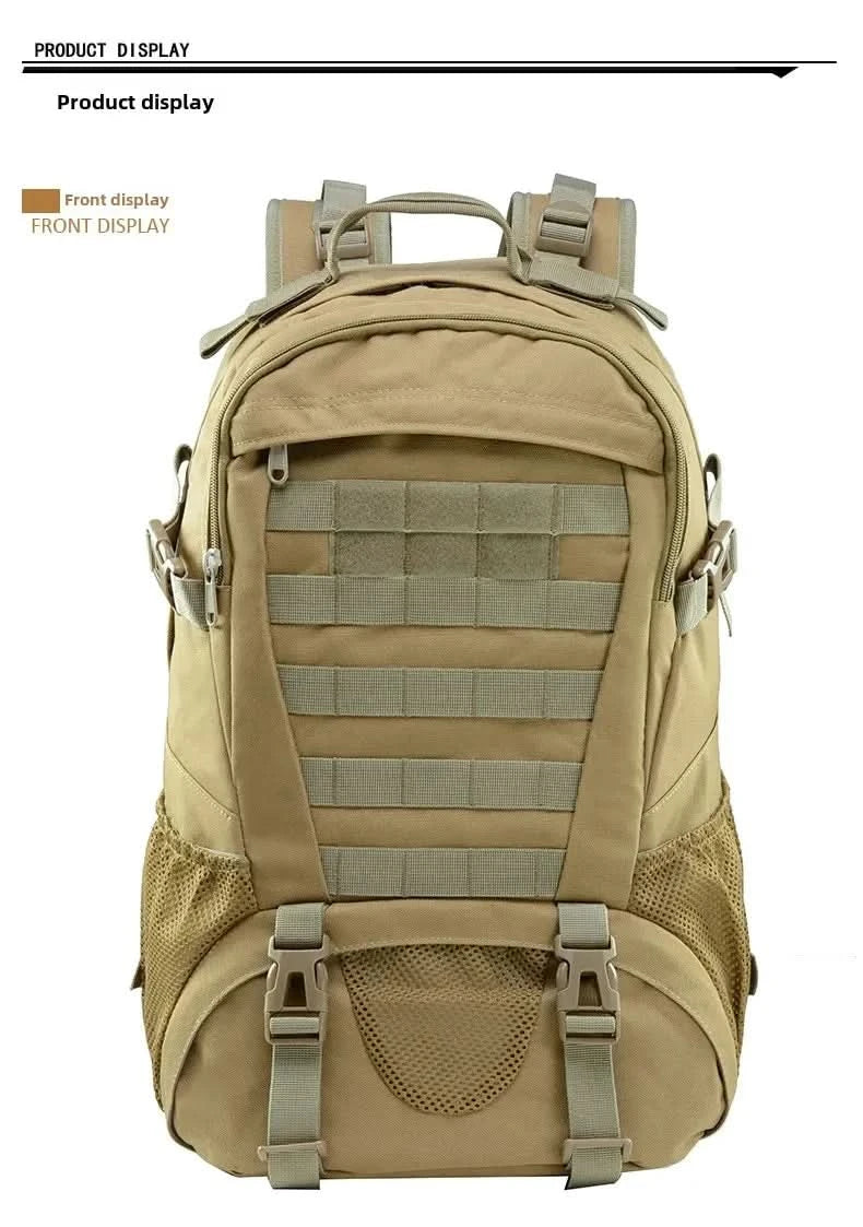 Outdoor Tactical Sports Climbing Backpack Professional Cycling Hiking Traveling Durable Double Shoulder Bag Outdoor Gear - M & M Global