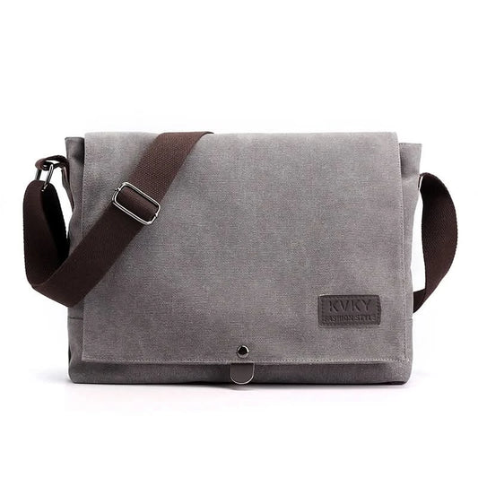 Men's multi-functional shoulder bag, leisure large capacity business travel bag, fashionable storage sling bag - M & M Global