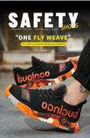 Soft-soled comfortable anti-smash and anti-puncture safety shoes