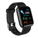Multifunction Smart Watch For Men Women Kids Message Remind Music Control Sport Step Calories D13 Smartwatch Alarm Clock 116Plus - M & M Global