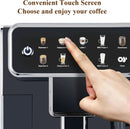 Fully Automatic Coffee Maker with Built-in 3-Level Grinder Expresso/Cappuccino/Latte/Americano Coffee Machines with Self-Cleanin - M & M Global