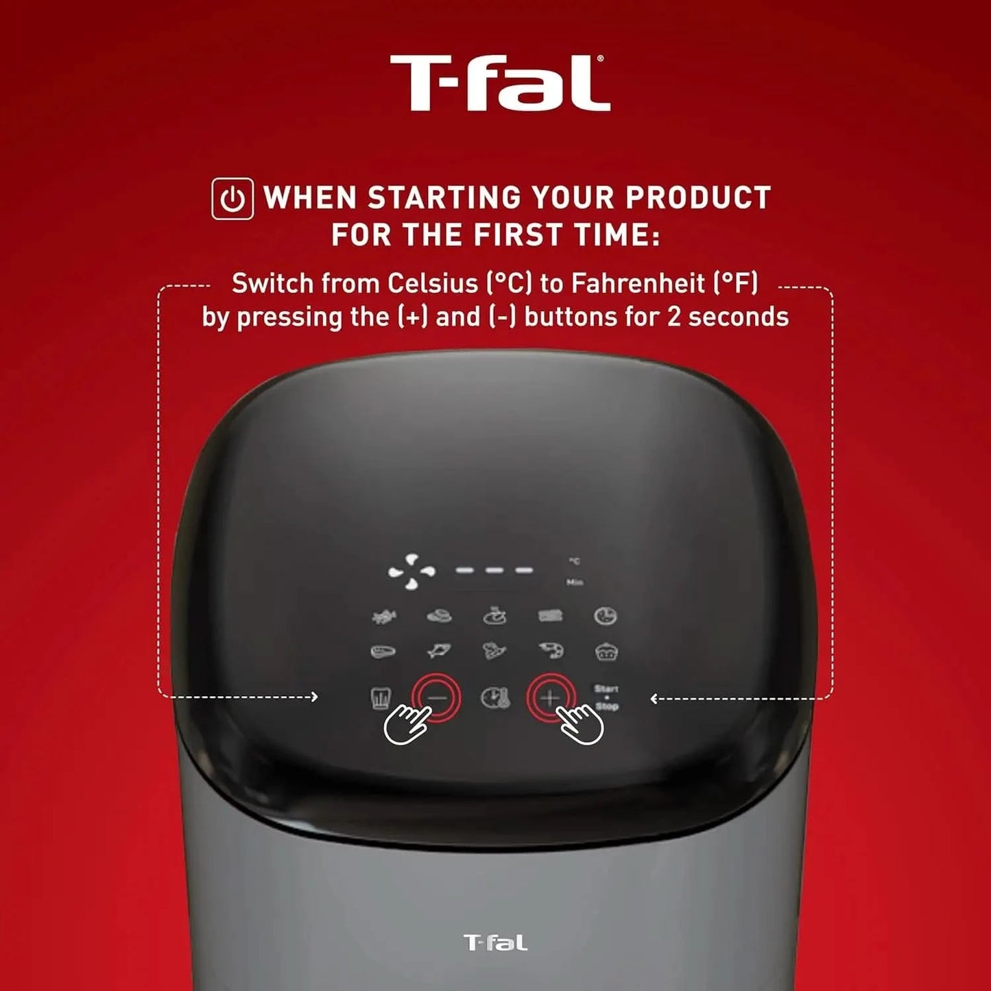 Easy Fry Max 5.3 qt Digital Air Fryer: 10 Versatile Cooking Programs, Intuitive Touchscreen, Dishwasher-Safe Basket, Fast and He - M & M Global