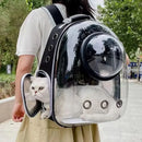 Pet Cat Carrying Bag Space Pet Backpacks Breathable Portable Transparent Backpack Puppy Dog Transport Carrier Space Capsule Bags - M & M Global