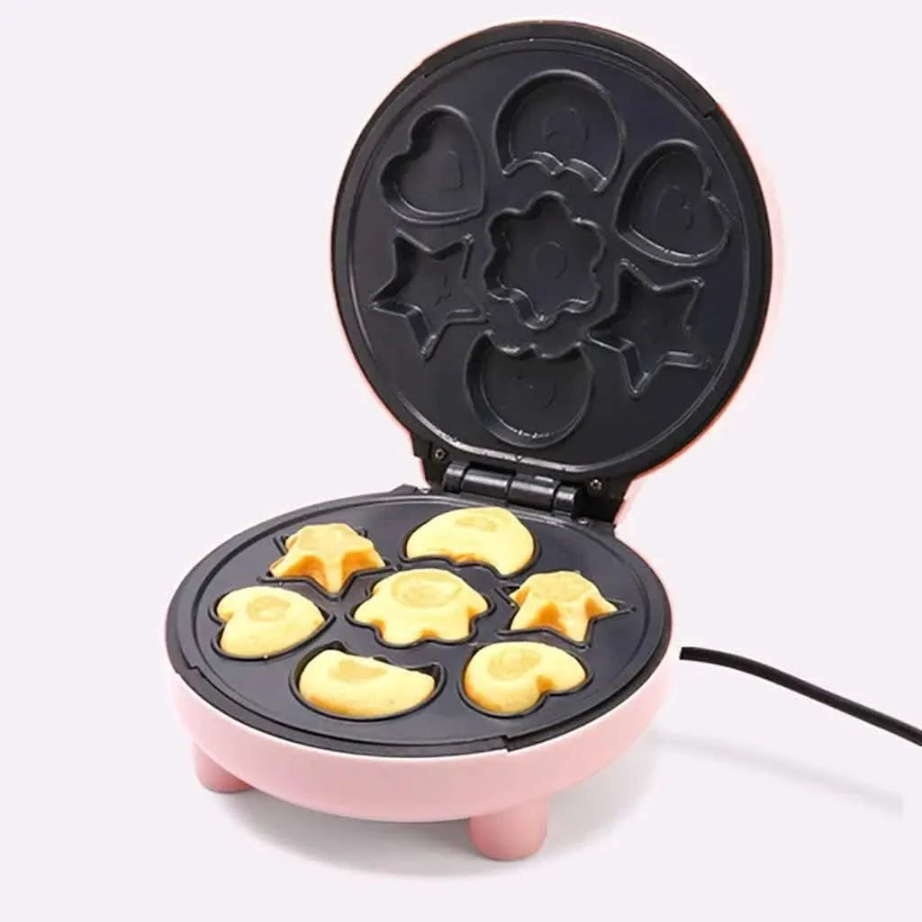 Sandwich Maker，Mini Electric Waffles Maker ， Bubble Egg Cake Oven Breakfast Machine ， Egg Cake Oven Pan Eggette Machine Mini Hom - M & M Global