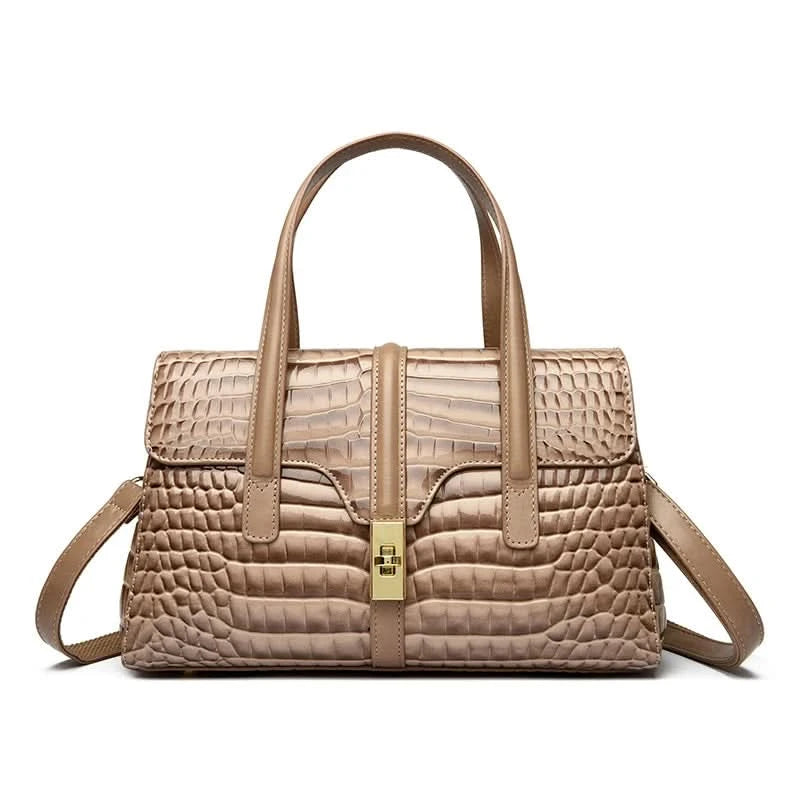 Luxury Shoulder Tote Bag Alligator Patent Leather Hand Bags for Women 2025 Designer Daily commuting Handbags HIgh Quality Sac - M & M Global