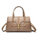 Luxury Shoulder Tote Bag Alligator Patent Leather Hand Bags for Women 2025 Designer Daily commuting Handbags HIgh Quality Sac - M & M Global