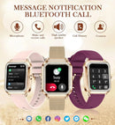 Women's Fashion Wearable Smartwatch (answer/dial), For Android And IPhone, Fitness Watch, AI Voice Function