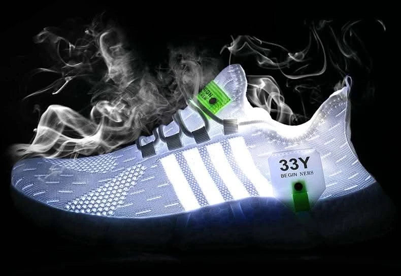 Breathable Mesh Men Shoes Trendy Lightweight Walking Flats Plus Size Male Tennis Sneakers Outdoor Running Fitness Shoes 2024 - M & M Global