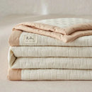 Single Bed/Queen Bed/King Bed Good Quality Jacquard Craftsmanship Soybean Fiber Summer Quilt - M & M Global