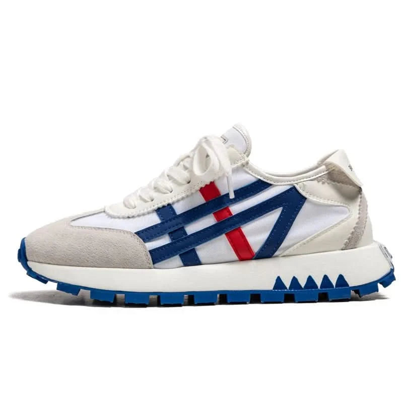 New men's trendy versatile casual sports shoes, men's thick-soled lightweight non-slip breathable trendy shoes кроссовки мужские - M & M Global