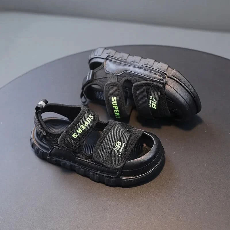 Boys Sandals Summer Kids Shoes Fashion Light Soft Flats Toddler Baby Girls Sandals Infant Casual Beach Children Shoes Outdoor - M & M Global